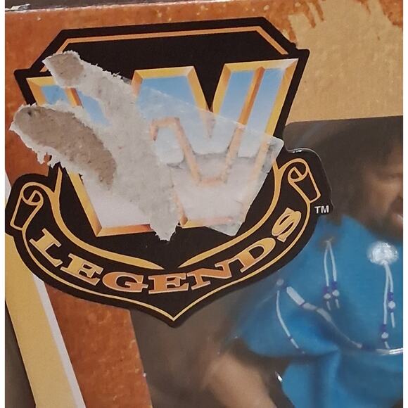 WWE Elite Legends Terry Funk Series 27 New Unopened Damaged box Wrestling Figure - Picture 3 of 5